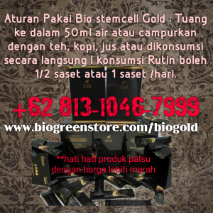 Begini cara konsumsi bio stemcell gold +62 813-1046-7999 Distributor Obat Herbal Kuat Pria Bio Stemcell Gold Asli.