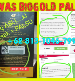 Bio stemcell Gold Palsu, Produk biogreen palsu, bio stemcell gold asli dan palsu, bahaya konsumsi suplemen palsu.