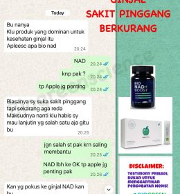 SAKIT PINGGANG HILANG! Testimoni Nyata Atasi Gejala Ginjal dengan Biogreen Science – Bebas Cuci Darah!