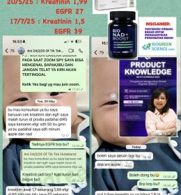 TERBUKTI! Kisah Nyata Perbaikan Ginjal Hingga 44% dalam 2 Bulan Tanpa Cuci Darah